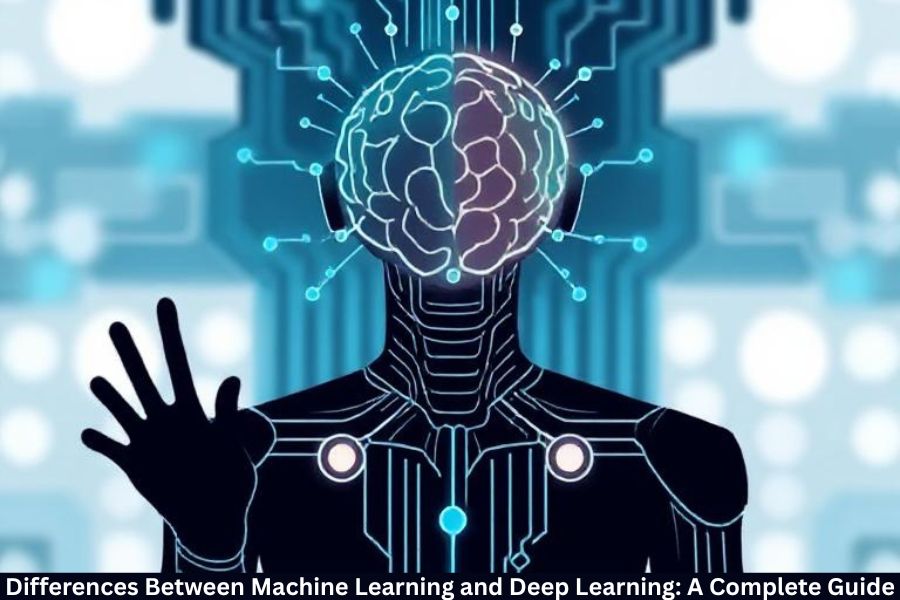 Differences between machine learning and deep learning